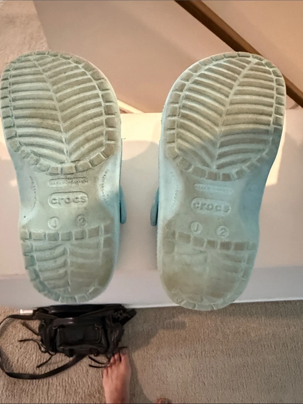 CROCS light blue